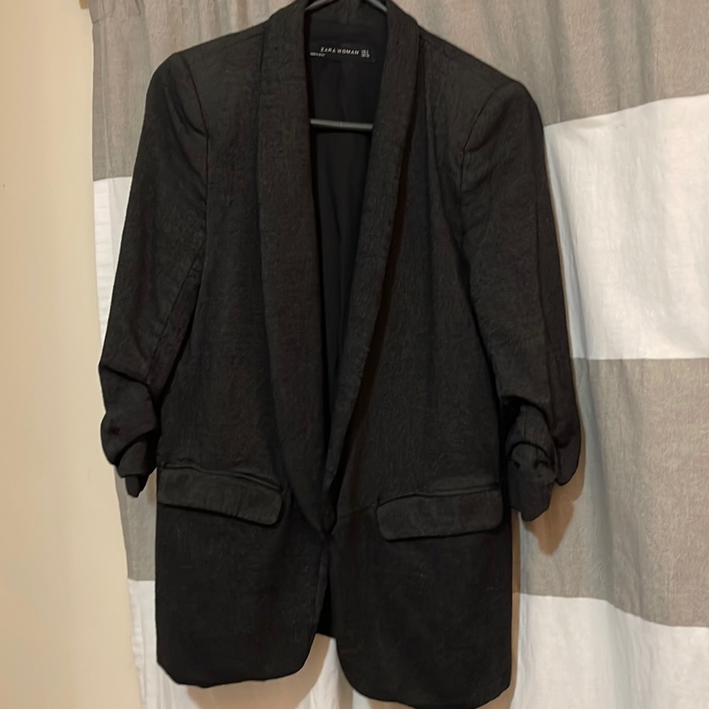 Zara long blazer
